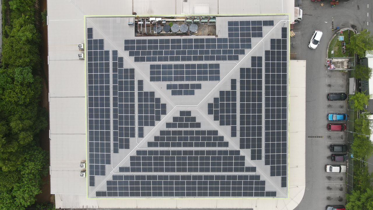 CS Pasaraya rooftop solar installation at Kajang Saujana by Inhome Solar