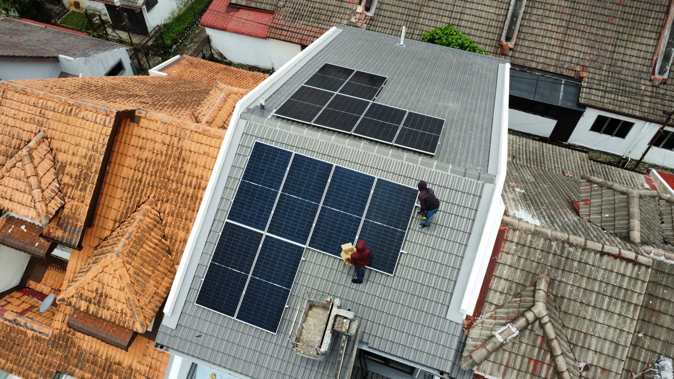 Residential rooftop solar installation by Inhome Solar, photo 5