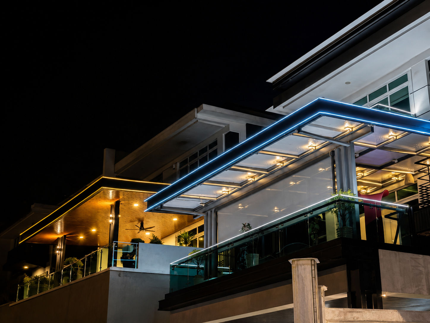 T-Light LED Awning installation