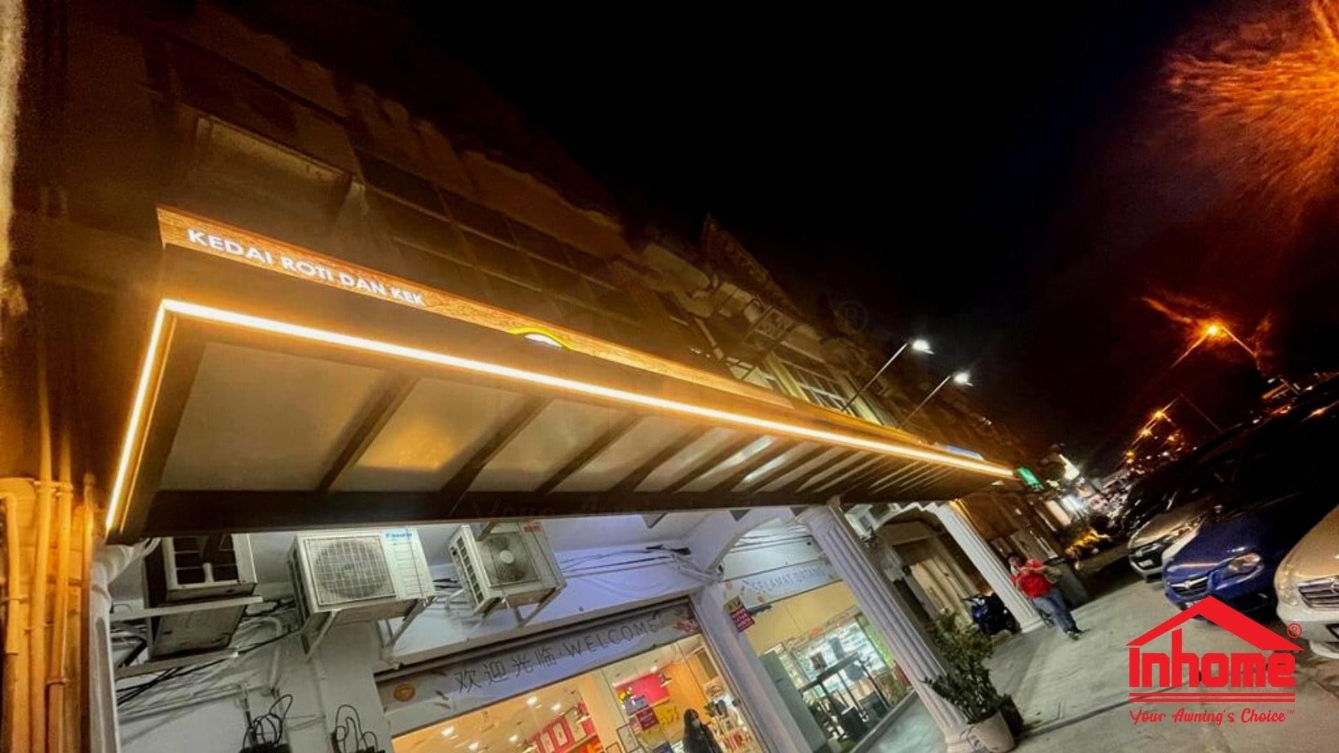 Commercial awning project