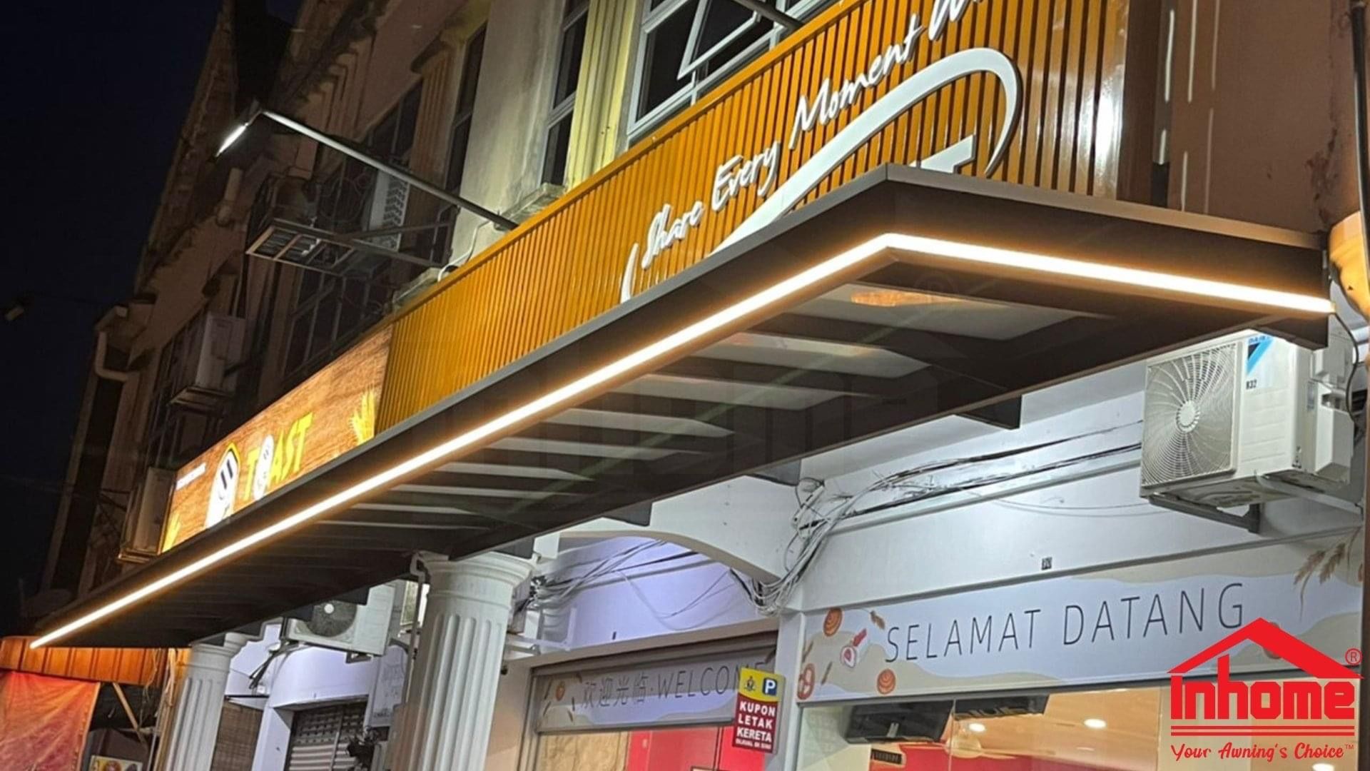 Commercial awning project