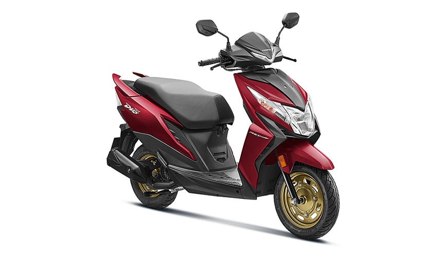 Honda Dio Standard Angle 1
