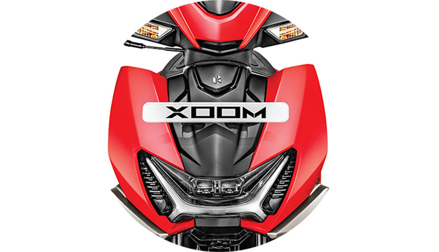 Hero Xoom 110 VX - Drum Rear Right Profile