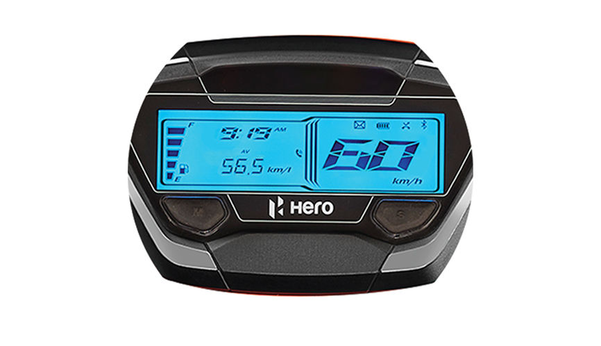 Hero Xoom 110 VX - Drum Fuel Tank / Badging