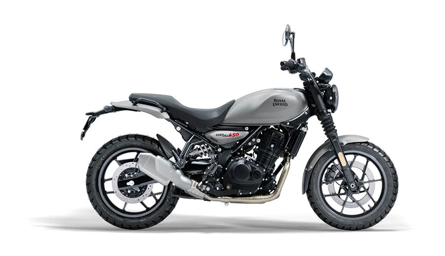 Royal Enfield Guerilla 450 Analogue Rear Right Profile