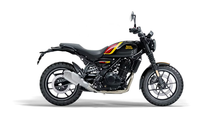 Royal Enfield Guerilla 450 Analogue Instrument Cluster & Handlebar