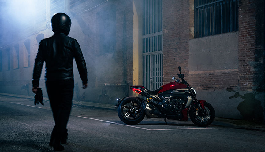 Ducati X Diavel V4 Standard Side Profile View