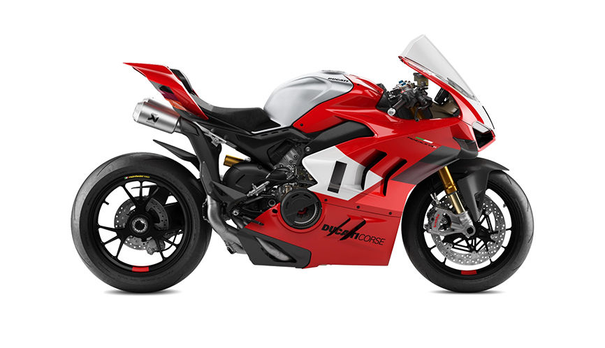 Ducati V4 R Standard Rear Right Profile