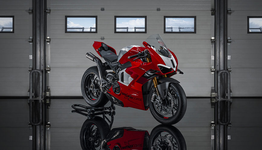 Ducati V4 R Standard Instrument Cluster & Handlebar