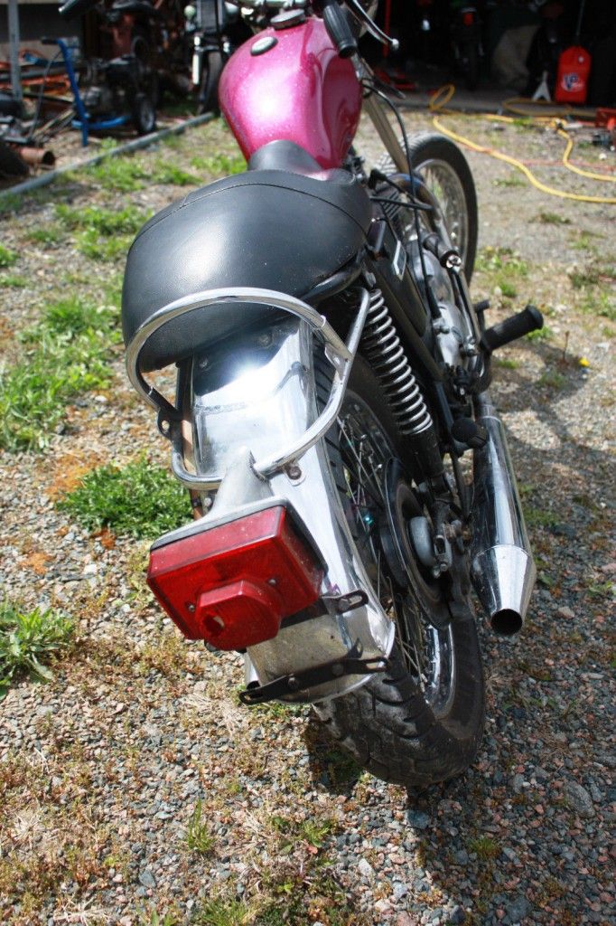 1976 Triumph T140 750cc Bonneville chopper cafe racer