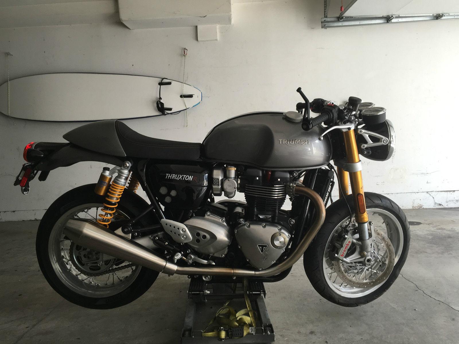 Triumph Thruxton r 2016