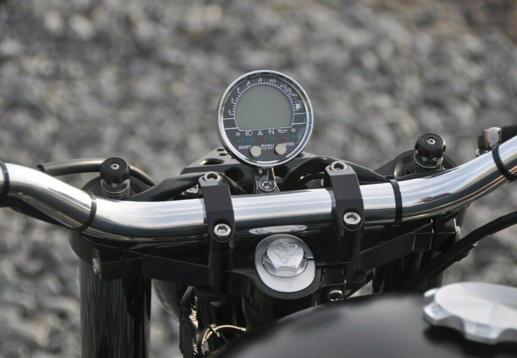 2006 Triumph Bonneville Thruxton Scrambler Custom, Built by Richard Pollock of Mule Motorcycles
