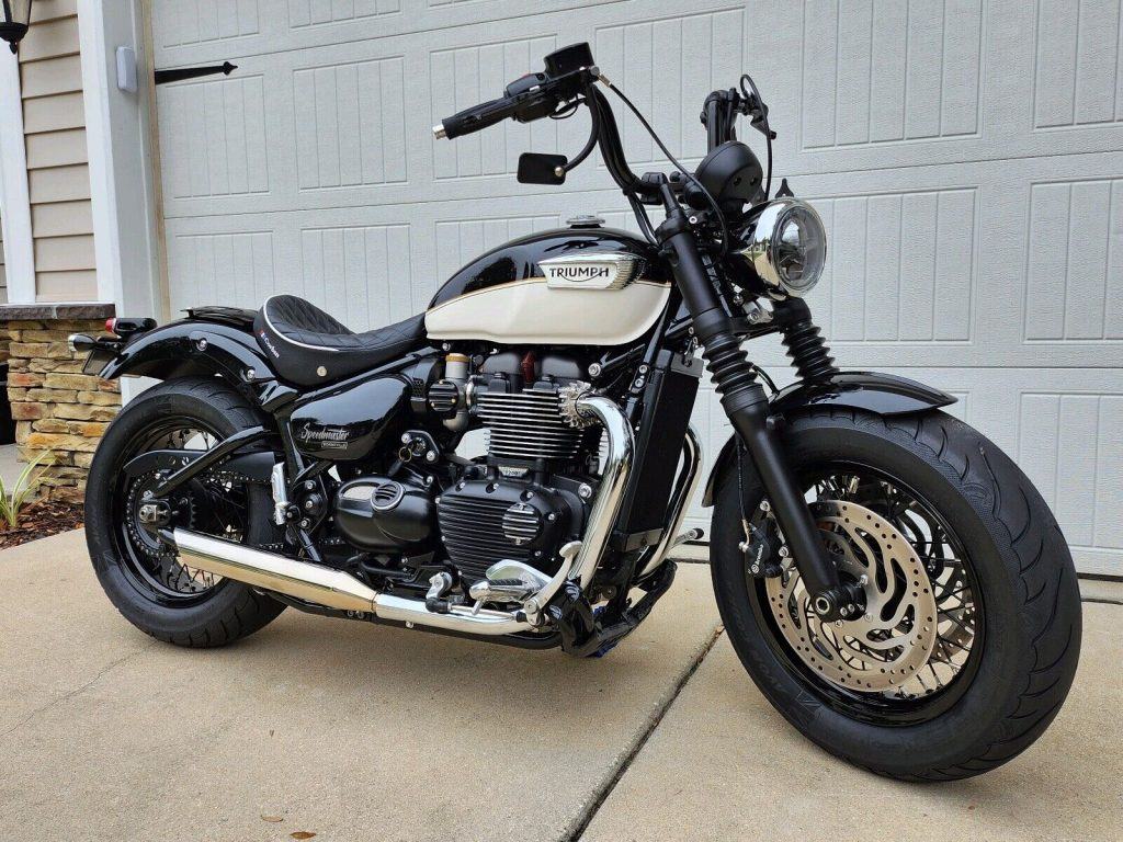 2022 Triumph Speedmaster Cruiser White