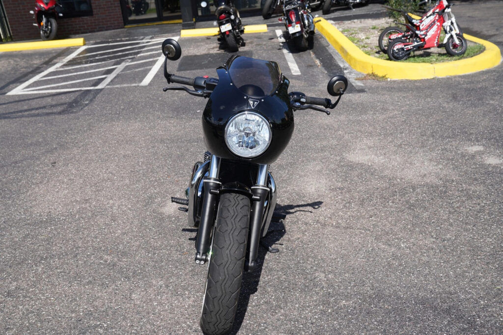 2020 Triumph TT Custom Build Bobber Black
