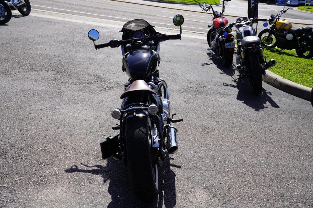 2020 Triumph TT Custom Build Bobber Black