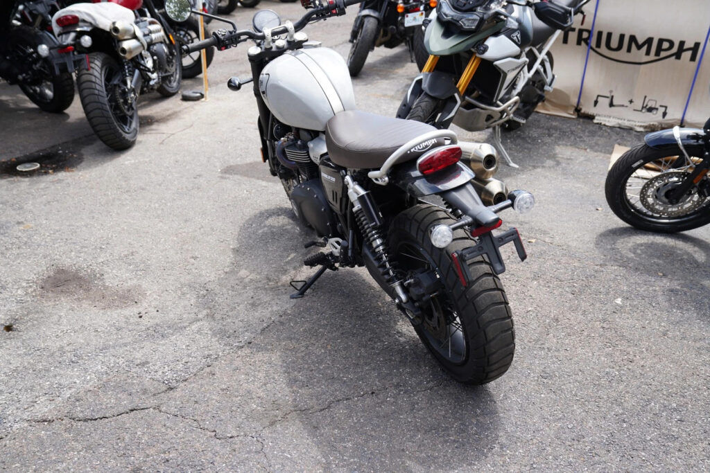 2025 Triumph Scrambler 1200 X, Ash Grey with 0 Miles