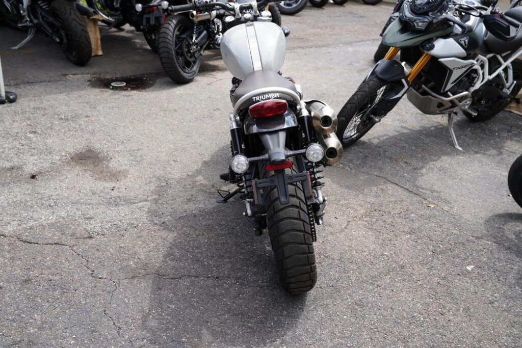 2025 Triumph Scrambler 1200 X, Ash Grey with 0 Miles