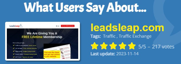 Invitation to Join LeadsLeap Free