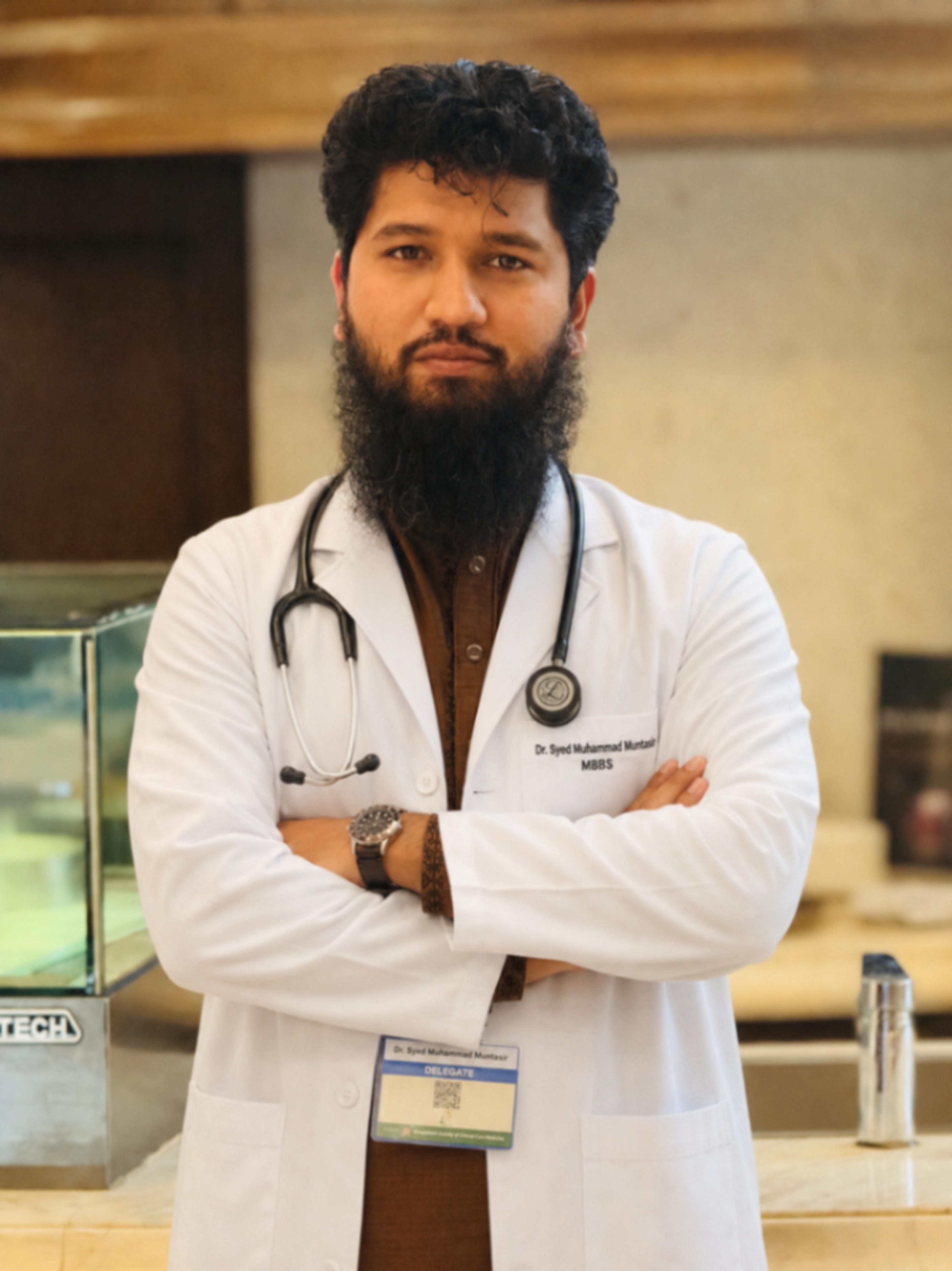 Portrait of Dr. Syed Muhammad Muntasir, Critical Care Medicine