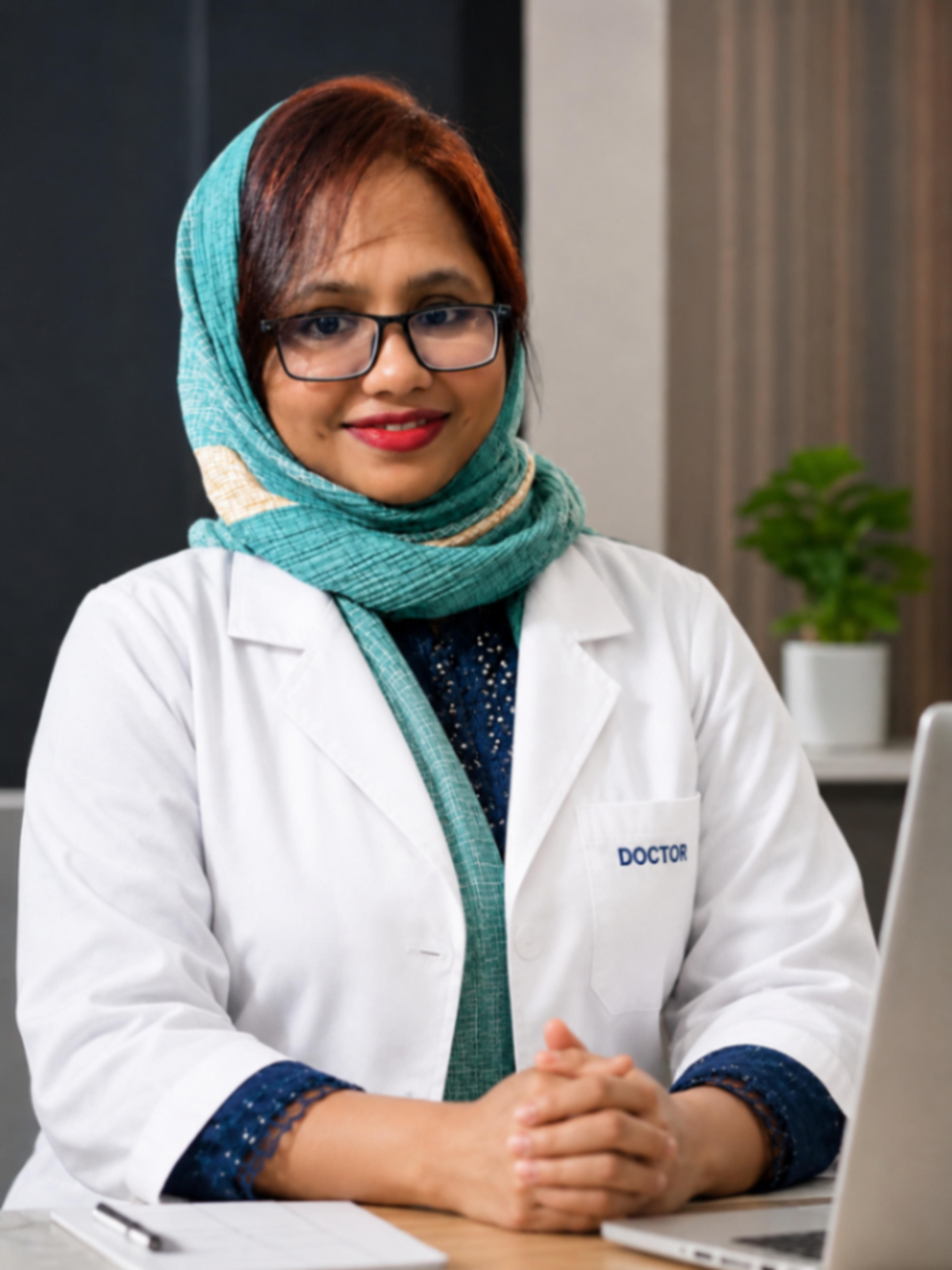 Portrait of Dr. Rukaia Mimi, Dentistry