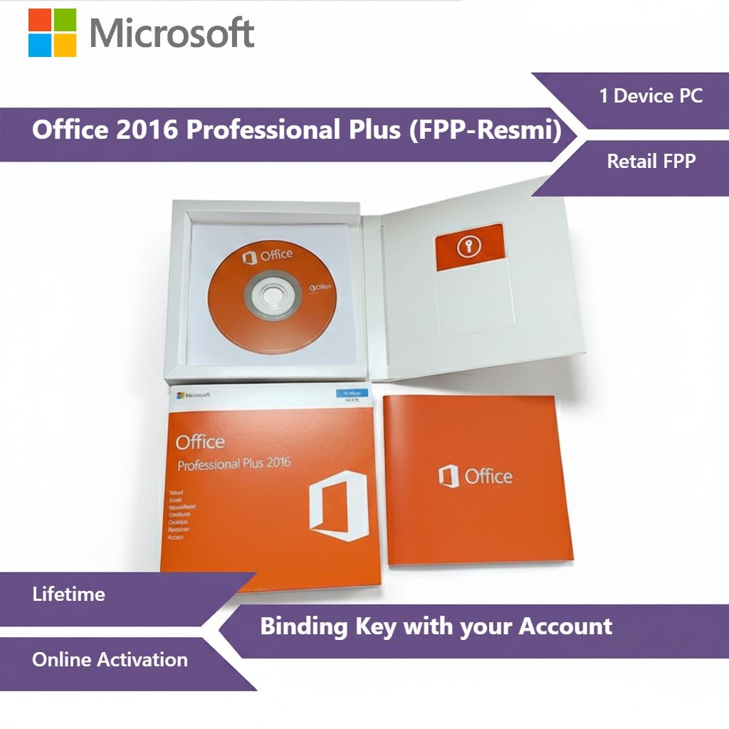 Office 2016 Professional Plus (FPP-RESMI-ORIGINAL)