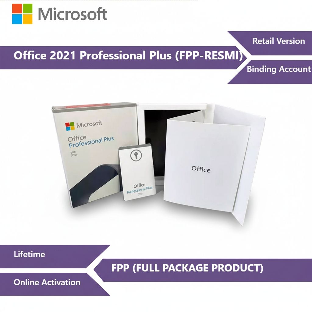 Office 2021 Professional Plus (FPP-RESMI)