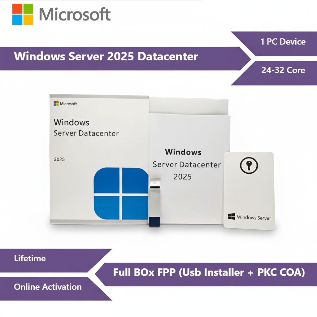 Windows Server 2025 Datacenter (FPP-RESMI)