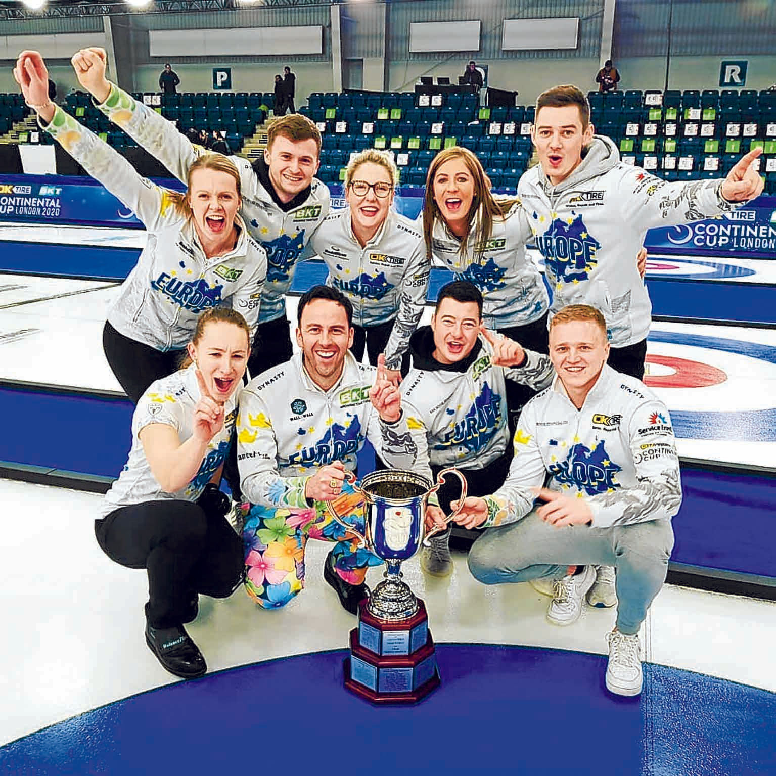 Victory for Team Europe