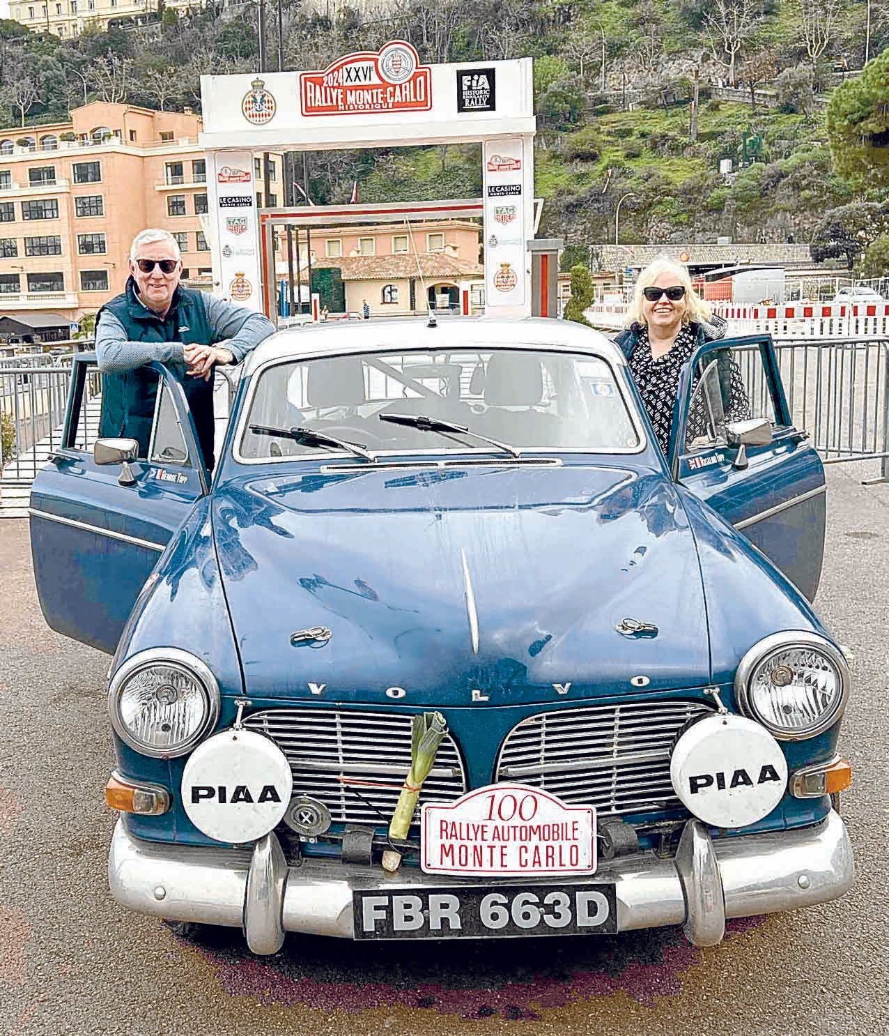Foot down for historic rally