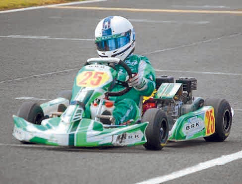 Kieran is young race ace