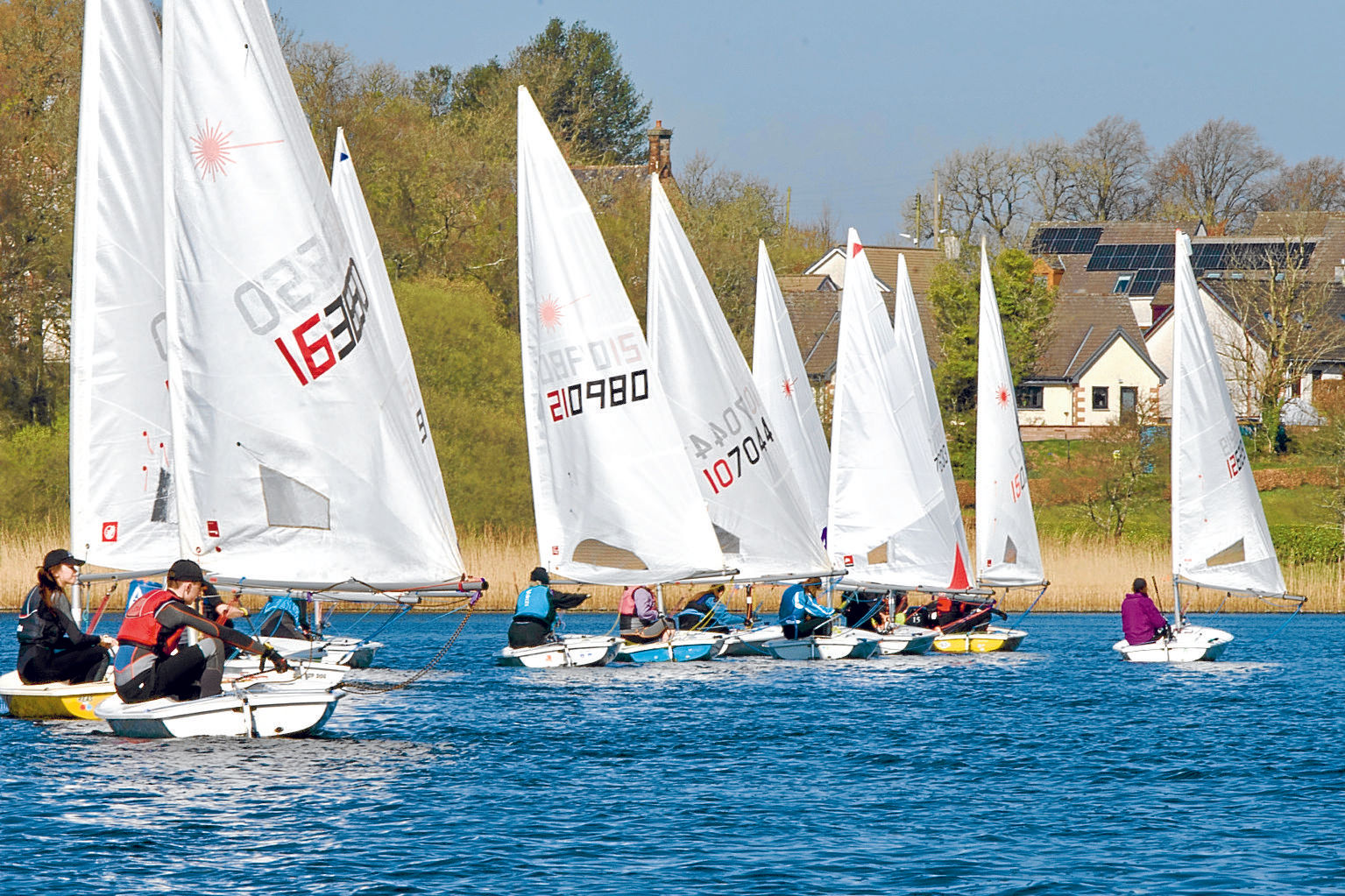 Club welcomed top sail coach for training day