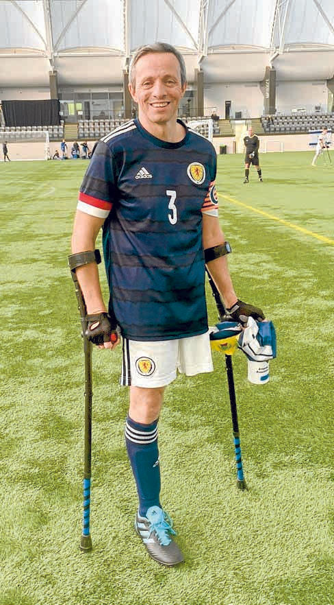 Eastriggs man leads Scotland to first win