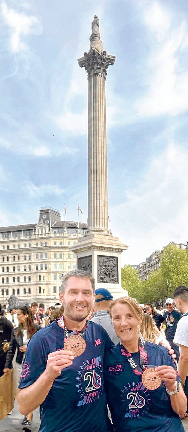 Marathon runners do Harriers proud
