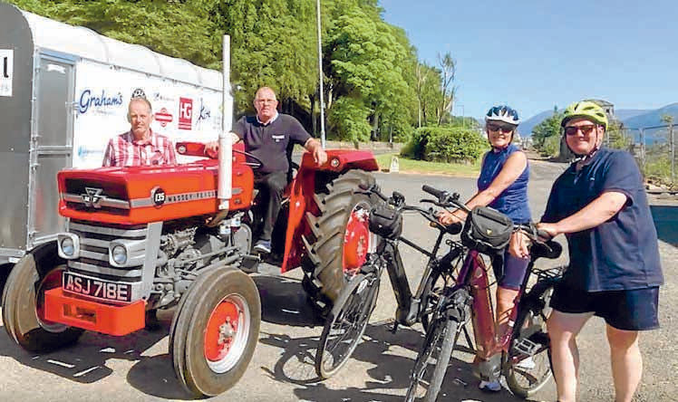 Farmer’s bike challenge ends on a high