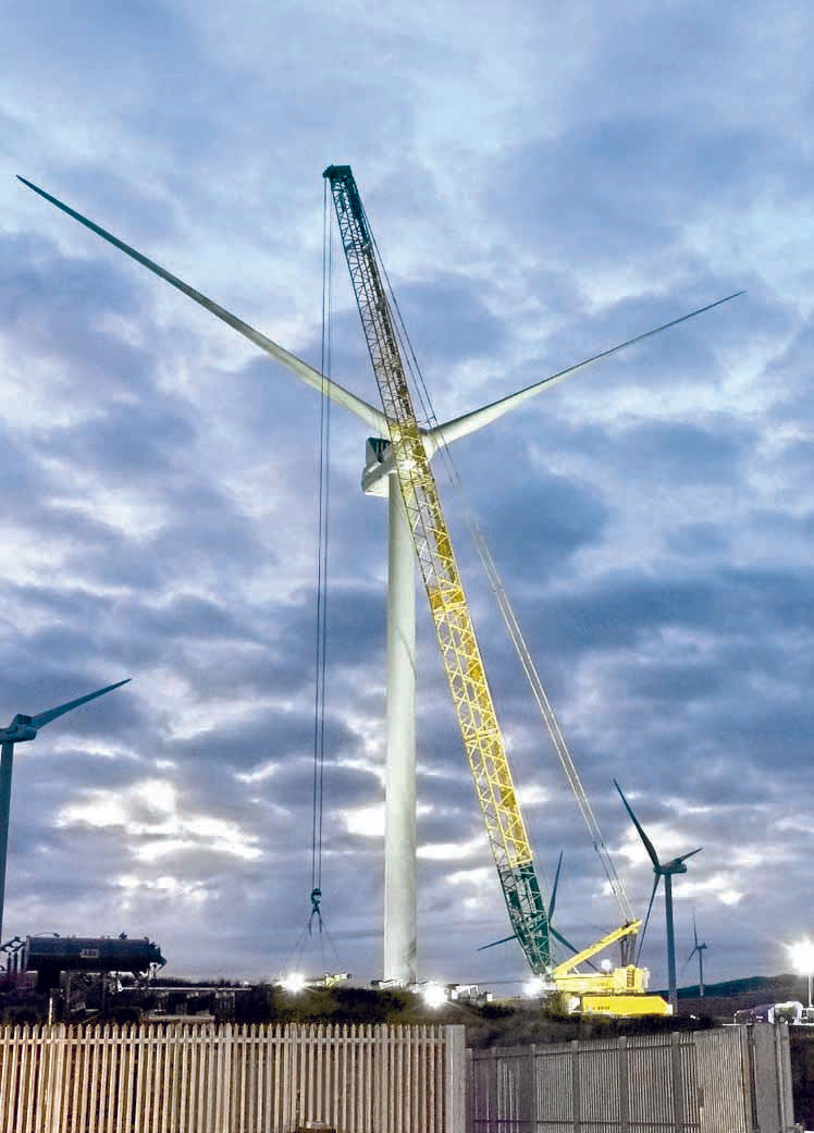 Windfarm’s phase two delivered on time
