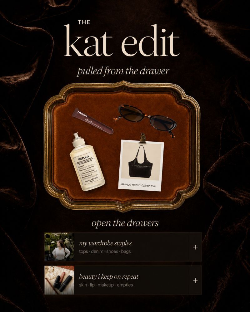 The Kat creator world for moody fashion, beauty, shopping, and brand work
