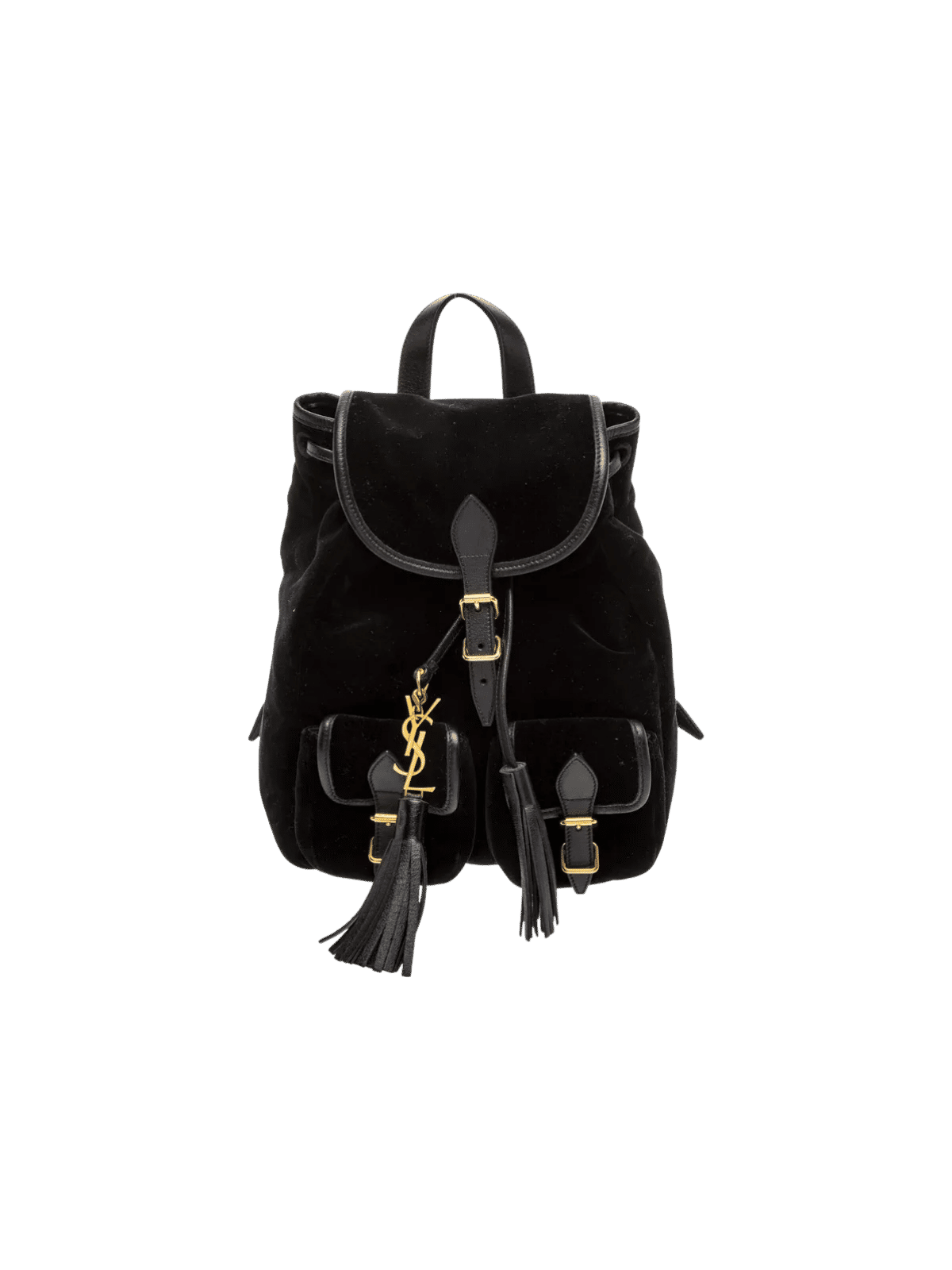 Saint Laurent Small Velvet Festival Backpack