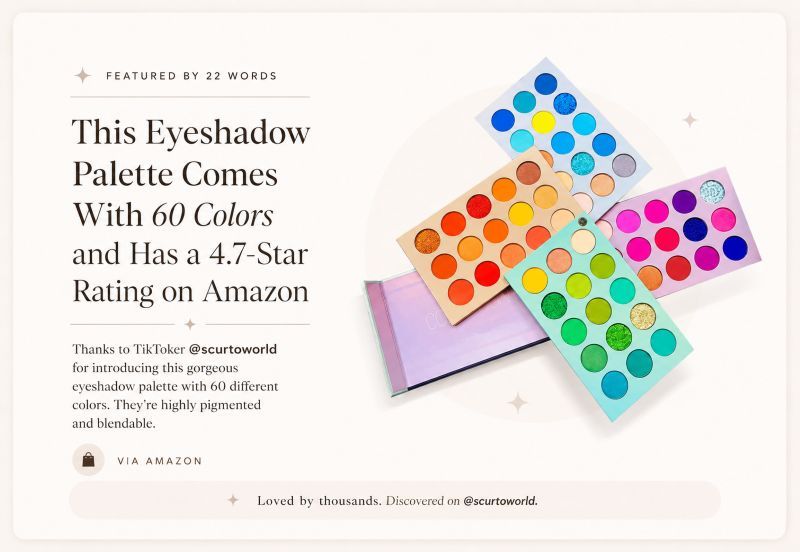 Publisher-style discovery proof for Bree's product content