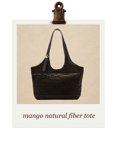 Woven summer tote