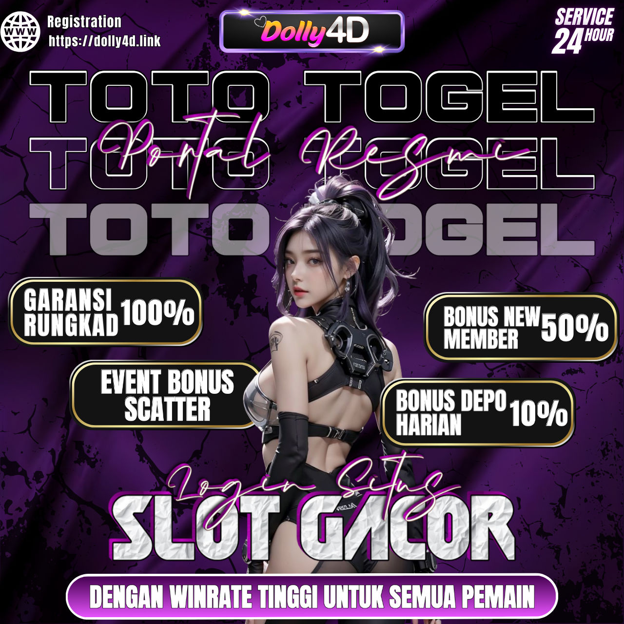 Dolly4D – Login Resmi Situs Slot Terverifikasi S+ dengan Engine Gacor Generasi Baru