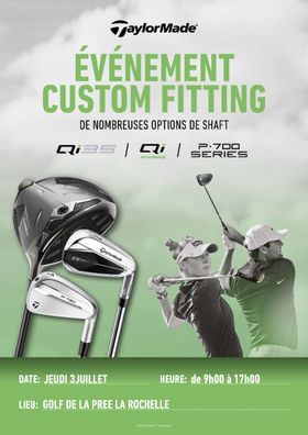 Fitting TaylorMade - Jeudi 3 Juillet
