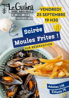 REPAS • Moules-frites