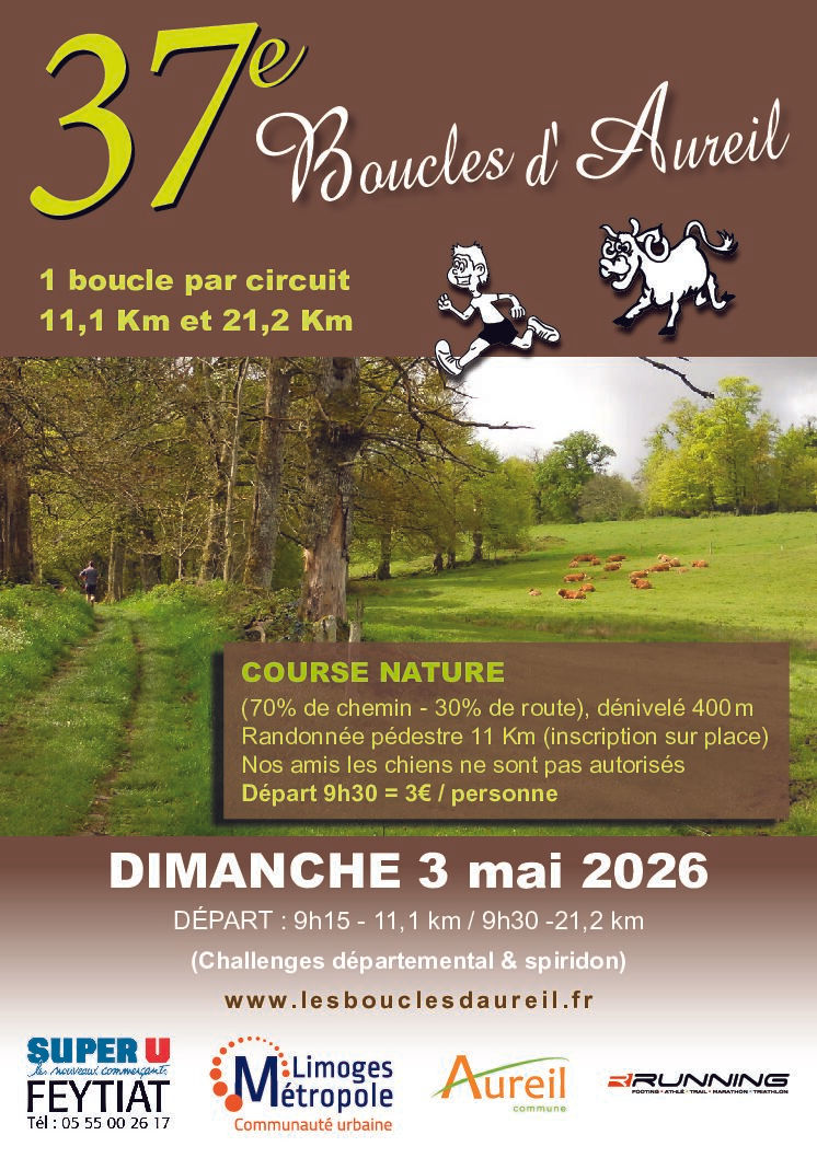 37eme Boucles d’Aureil 2026