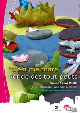 « C’est ma mare ! » Tapis de lecture