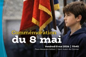Cérémonie commémorative du 8 mai 1945