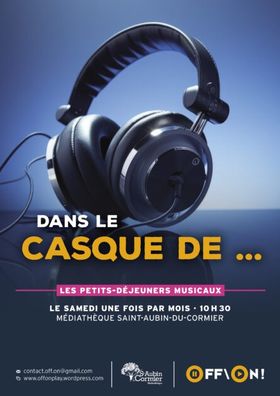 Dans le casque de …