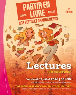 Lecture en extérieur