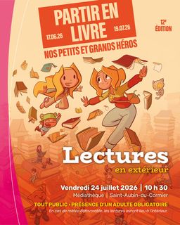 Lecture en extérieur