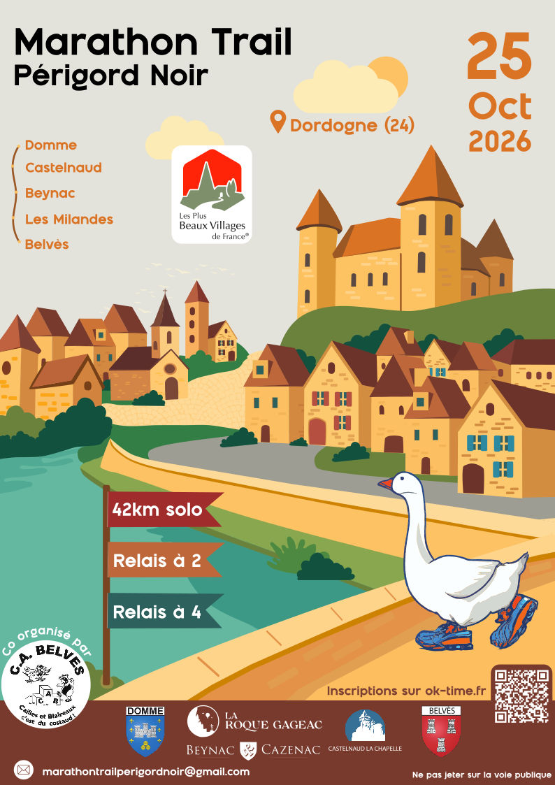 Marathon Trail Périgord Noir 2026