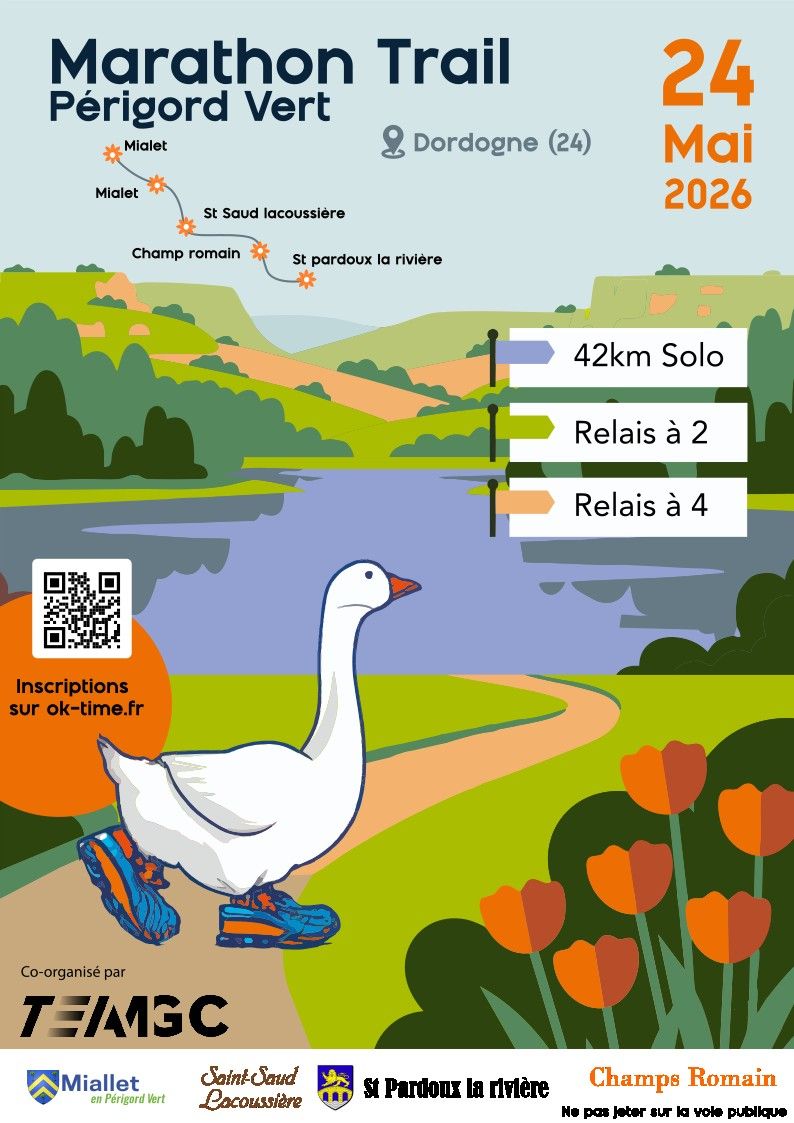 Marathon Trail Périgord Vert 2026